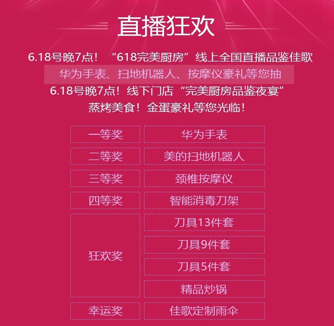 618完美廚房，超值好價(jià)帶走佳歌高品質(zhì)廚房八件套！