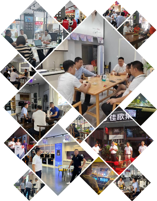 佳歌集團(tuán)總裁袁海濱一行走訪一線終端市場考察！